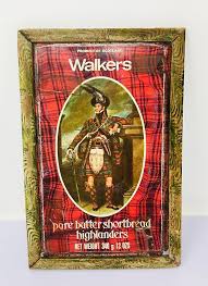 Vintage Rare Walkers Pure Butter Shortbread Advertisement ...