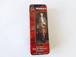 Vintage Walkers Shortbread Tin: Charles Edward Stewart ...
