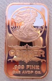 1 oz. Walking Liberty .999 fine copper bar | eBay