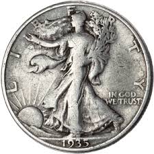 1935-D Liberty Walking Half Dollar CIRC | Littleton Coin Company