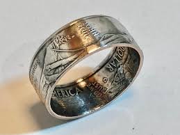 California Ring State Quarter Coin Ring Hand Made – Daves ...