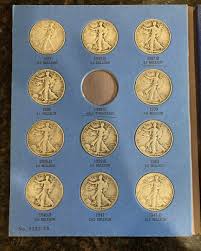 1937 - 1947 Total 29 out of 30 pcs (Exc 1938D) 90% SILVER W ...