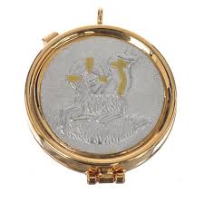 Pyx with Lamb of Peace plaque 5.3cm diameter | online sales ...