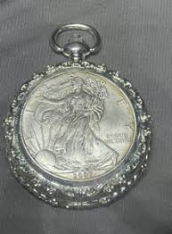 Walking Liberty Pocket Watch | eBay