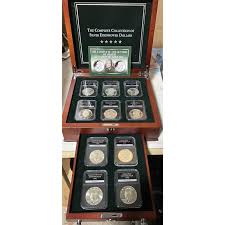 The Complete Collection of Silver Eisenhower Dollars in ...