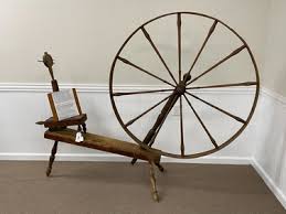 J. Burt Signed "granny Greer Wool Wheel"