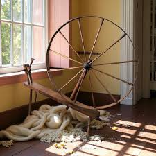 Canal - Step back in time ~~ This beautiful Walking Wheel is ...