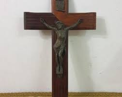 Antique French Holy Crucifix. Walnut Wood. Christian Cross. Early 1900s. Christian Home Decor. Christian Gift - Etsy Ireland