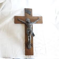 Antique Large Wall Crucifix, 1900s - Etsy