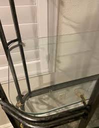 Italian Style Glass metal Shelf/ Wine Rack for Sale in El Paso, TX - OfferUp