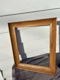 Antique Oak Picture Frame Deep Wide Curved 26x22. Inside ...