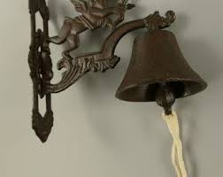 Decorative Door Bell With Angel - Welcome Bell - Cast Iron ...