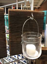 Hanging Lantern Wall Sconce, Rustic Farmhouse Decor, Glass ...