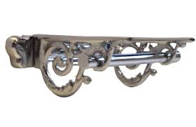 Antique design Victorian Style Nickle plated Toilet Roll Holder (used-NoReturn) | eBay