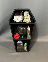 Coffin Shelf: Eerie Charm for Your Decor - Etsy