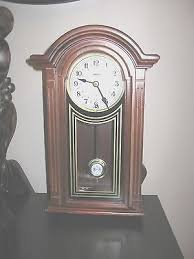 Vintage POWELL Pendulum 31 Day Wall Clock ~ Key Wind ...