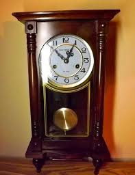 Wall Mounted Northstar Model G 31 Day Chiming Clock Wooden ...