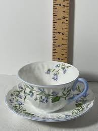 SHELLEY Harebell pattern Bone China Vintage tea cup and ...