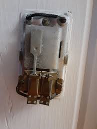 Metal box type thing on the wall in our apartment. House was ...