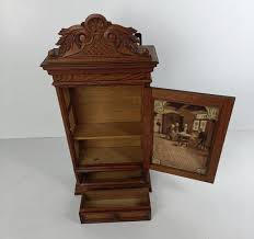 Gorgeous Large Medicine Apothecary Cabinet Gorgeous Pediment Beveled Glass Mirror - Etsy