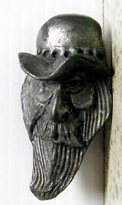 Vintage Pewter "Mountaineer" Head Belt Buckle by Indiana Metal Craft RARE | eBay