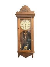 Sold at Auction: 1904 Waterbury Berlin 2 Weight Wall Regulator Clock