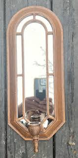 Mirror Sconces Vintage - Painted Metal - 15.5” Tall And 6.5 ...