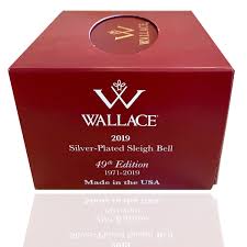 Wallace 2019 Silver Plated Sleigh Bell-25th Anniversary ...