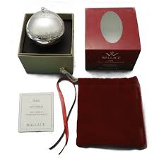 2024 Sleigh Bell Silverplate Ornament by Wallace