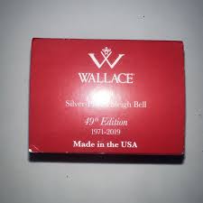 Wallace 2019 Sleigh Bell Ornament, 49th Edition, New in Box ...
