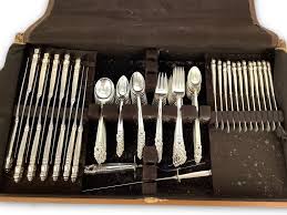 Lot - Sterling Silver Flatware Set - 136.025 toz tw.