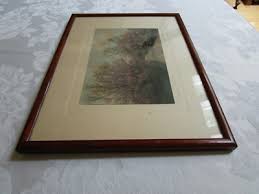 Antique Wallace Nutting Signed Hand Colored Print A Keene ...