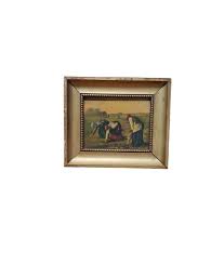 FREE SHIPPING Vtg Gold Tone Wood Framed the Gleaners Field Workers Art Print - Etsy