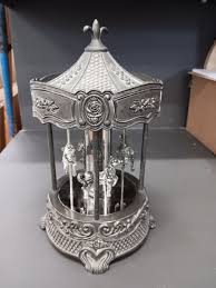 Wallace Silver Smiths Silver Plated Carousel #W075033 | eBay