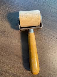 Antique Wallpaper Seam Roller Wood Roller Beautiful Old ...
