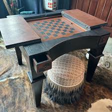 Leather Gaming Table – Shaq + Coco