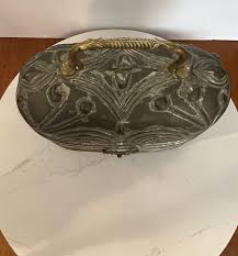 Early 18th Century Antique Brass & Tin Carriage Foot Warmer | Chairish