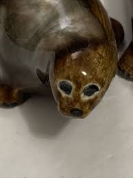 Made In Alaska!! Ceramic Seal Figurine Pair Of (2) *See Pics* | eBay