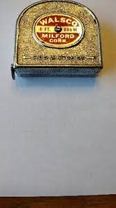 WALSCO 6 ft Metal Tape Measure Made in the U.S.A. 806W Milford Connecticut | eBay