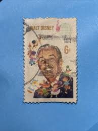 US 6 cent stamp, Walt Disney 1968, used | eBay