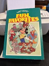 Walt Disney Fun Favorites 1977 Story Book Hardcover Golden ...