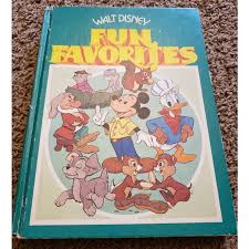 Vintage 1970s Walt Disney Fun Favorites Illustrations Golden ...