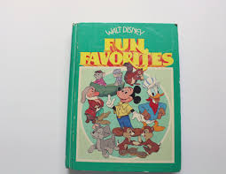 Vintage Walt Disney's Fun Favorites Libro de tapa dura 1974 ...