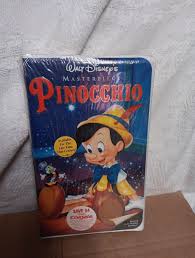 Pinocchio VHS Walt Disney Masterpiece Edition 1993 Clamshell ...