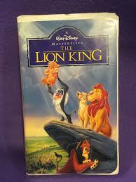 Orignal Disney's Masterpiece the Lion King VHS With ...