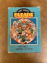 Vintage The Walt Disney Parade Books 1970 Complete 4 ...