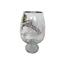 Silver Overlay Glass Brandy Snifters - A Pair | Chairish