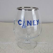 Ciney Belgian Beer Silver Rimmed .25l Stemmed Chalice Glass ...