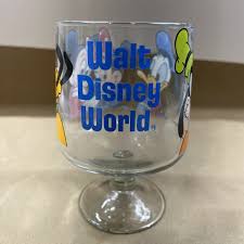 Walt Disney World Mickey Mouse & Friends Stemmed Drinking ...