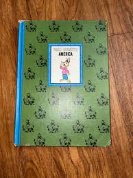 1963 Walt Disney America Large Hardcover Vintage Children's ...